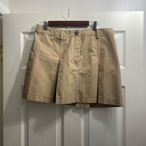 H&M Tan Mini Skirt